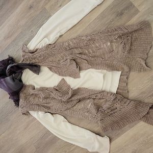 Waterfall sweater vest